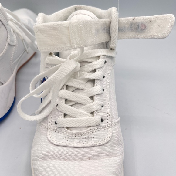 Champion Super C Court Mid White Gum Women’s Size 7 Shoes Sneakers White Fabric - Picture 8 of 8